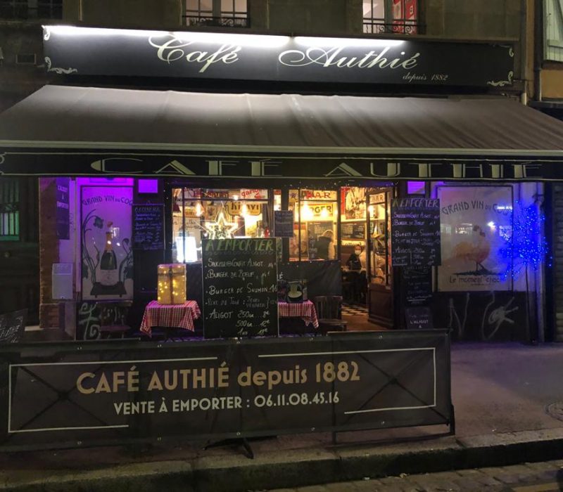 Café Authié devanture Café Authié devanture